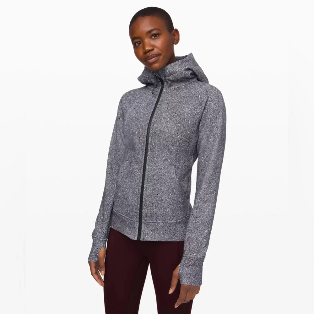 lululemon athletica Scuba full zip Gray Hoodie - Picture 1 of 9